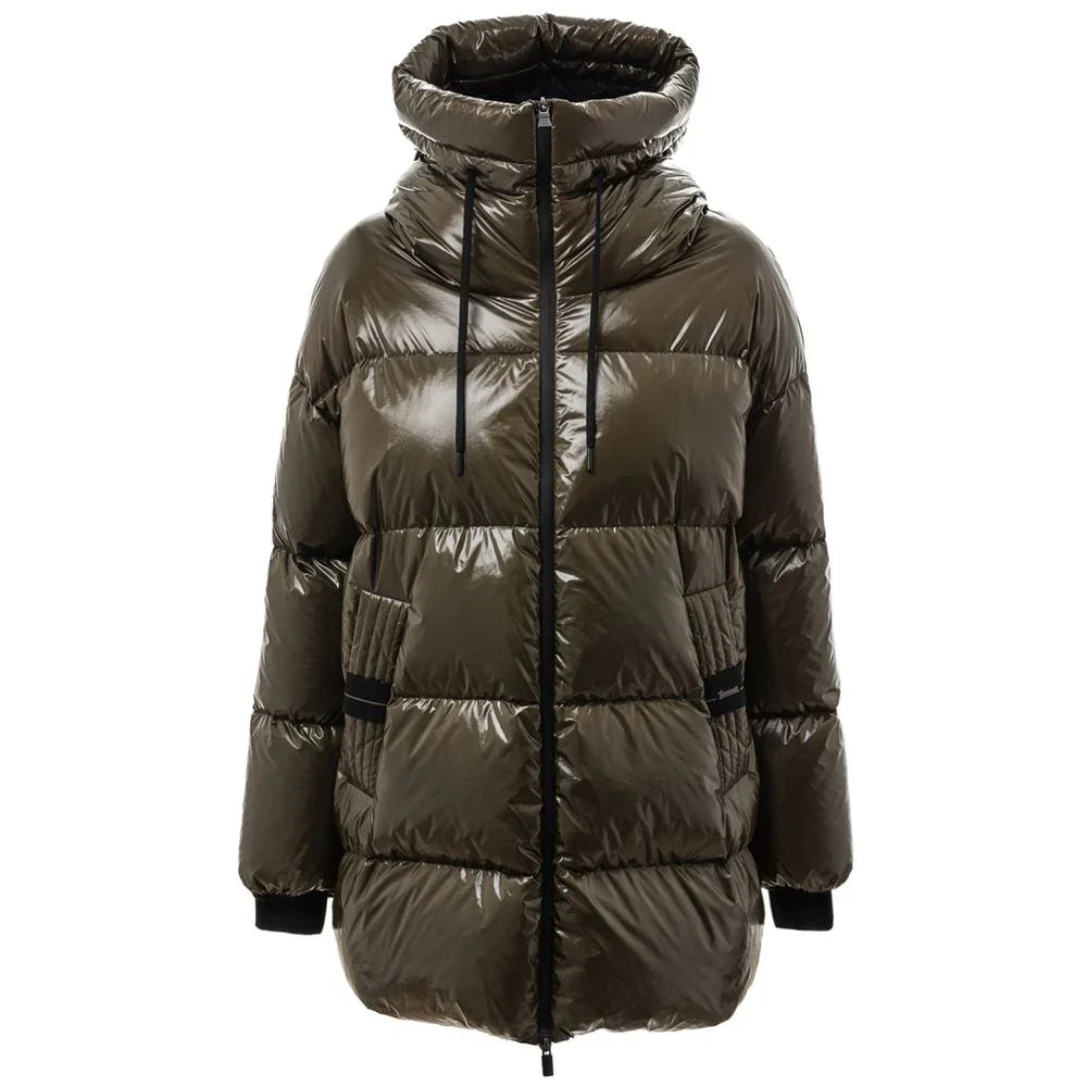 Herno Green Polyamide Parka