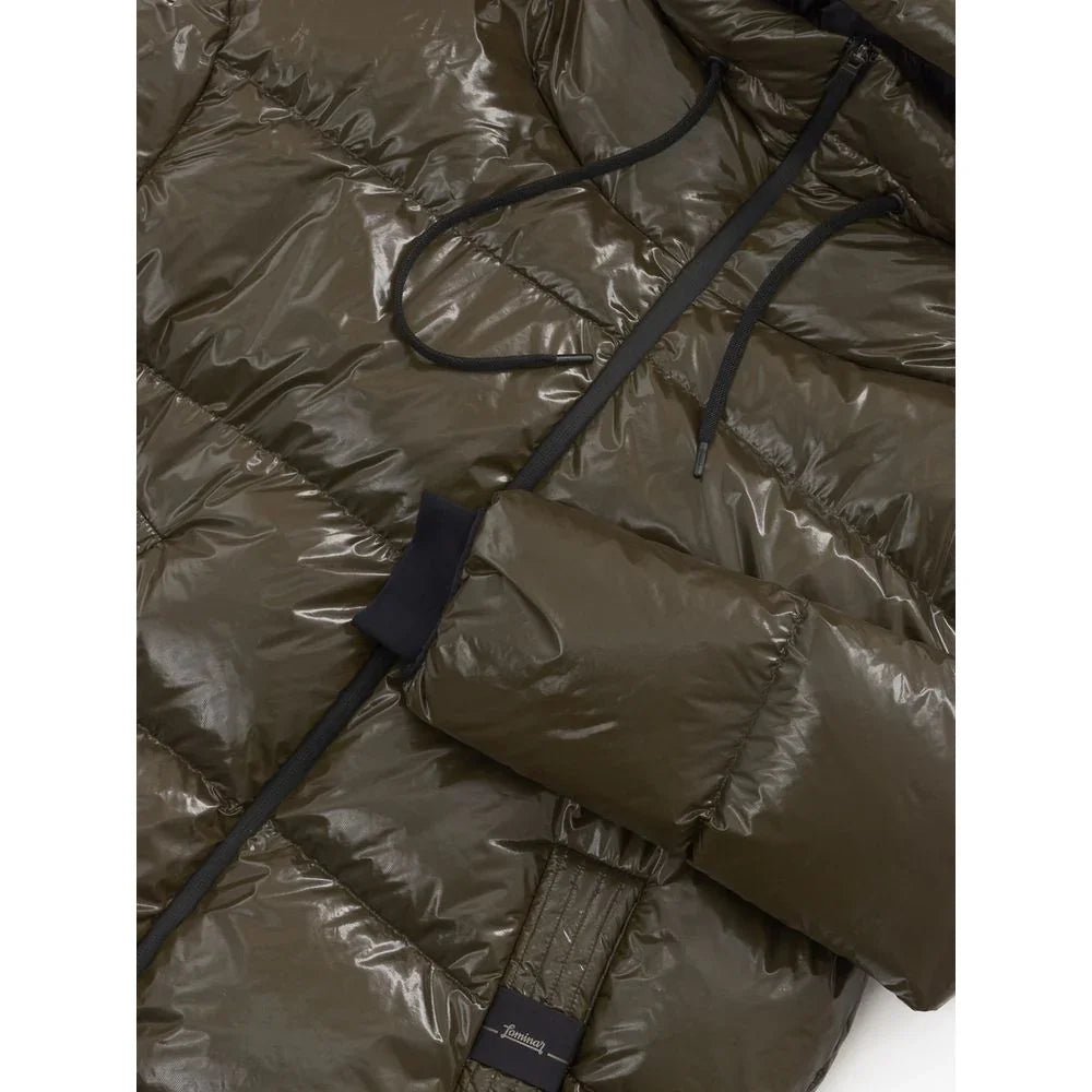 Herno Green Polyamide Parka