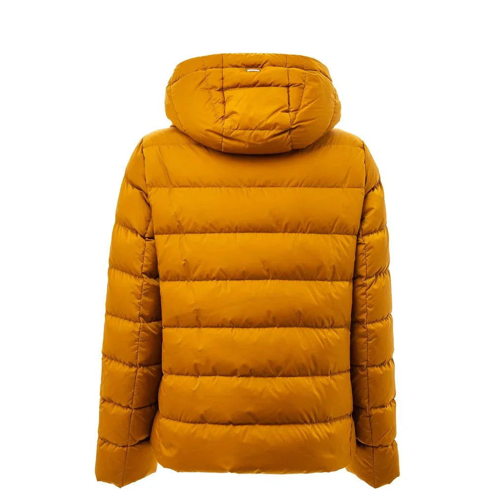 Herno Yellow Polyamide Coat