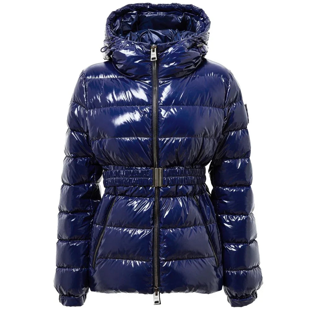 Herno Blue Polyamide Coat