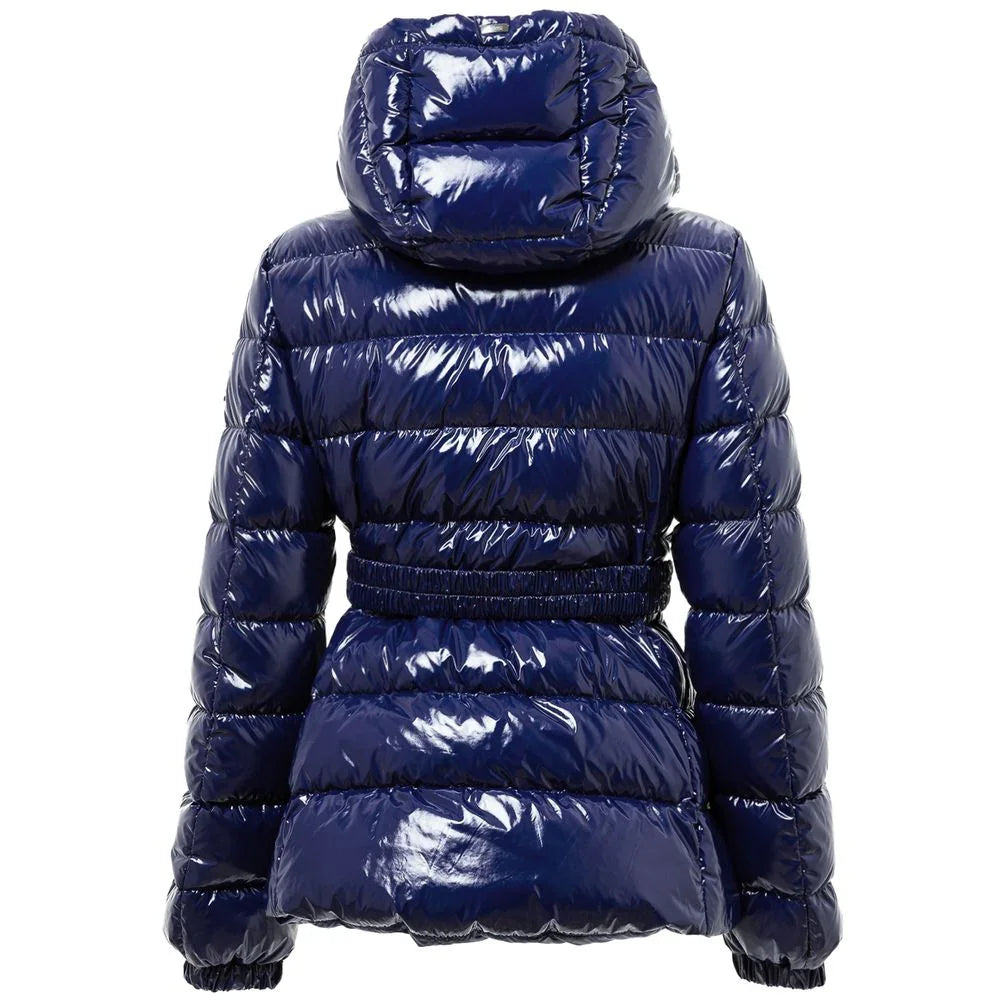 Herno Blue Polyamide Coat