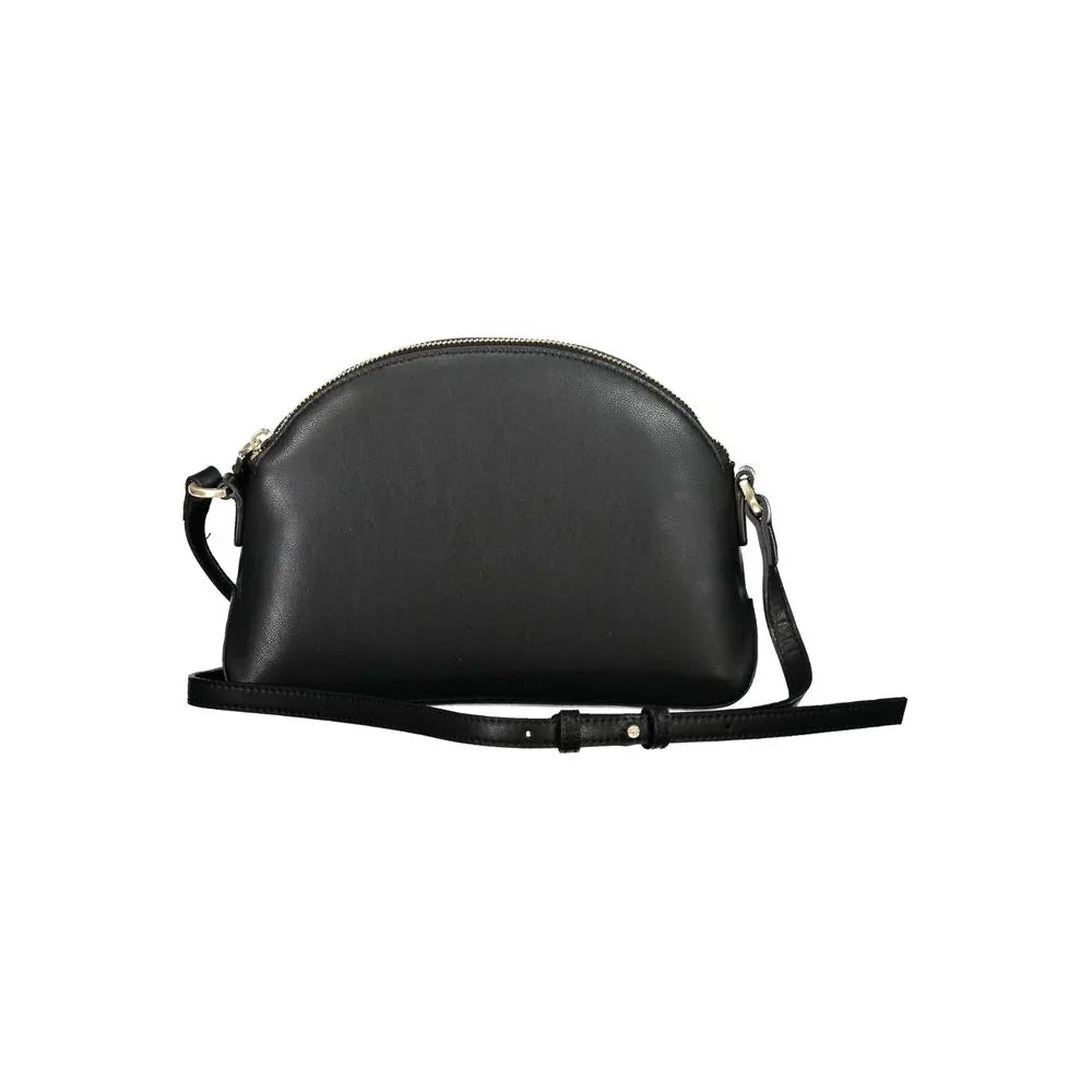 Calvin Klein Black Polyurethane Women Shoulder Bag