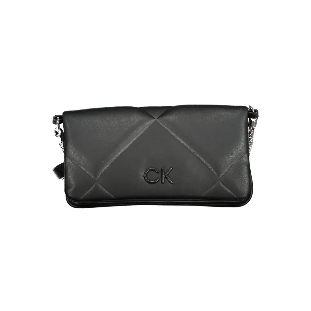 Calvin Klein Black Polyester Women Handbag