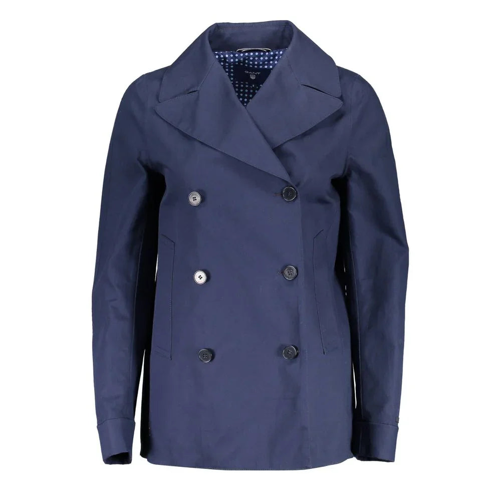 Gant Blu Cotton Women's Jacket