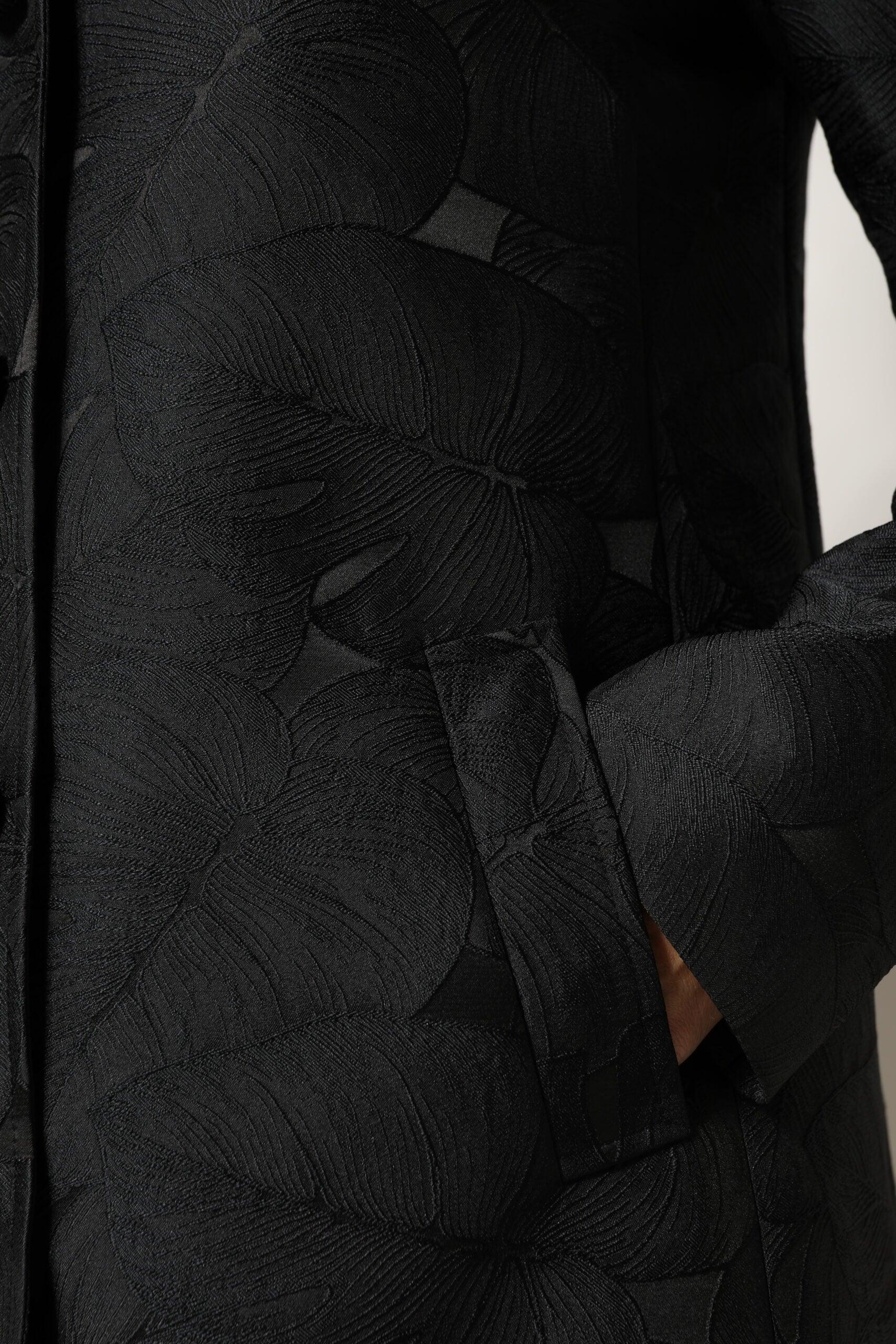 Dolce & Gabbana Black Single Breasted Trench Coat Jacket