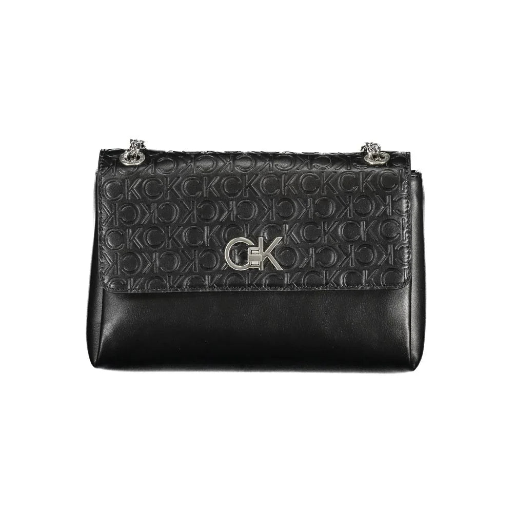 Calvin Klein Nero Polyester Women Handbag