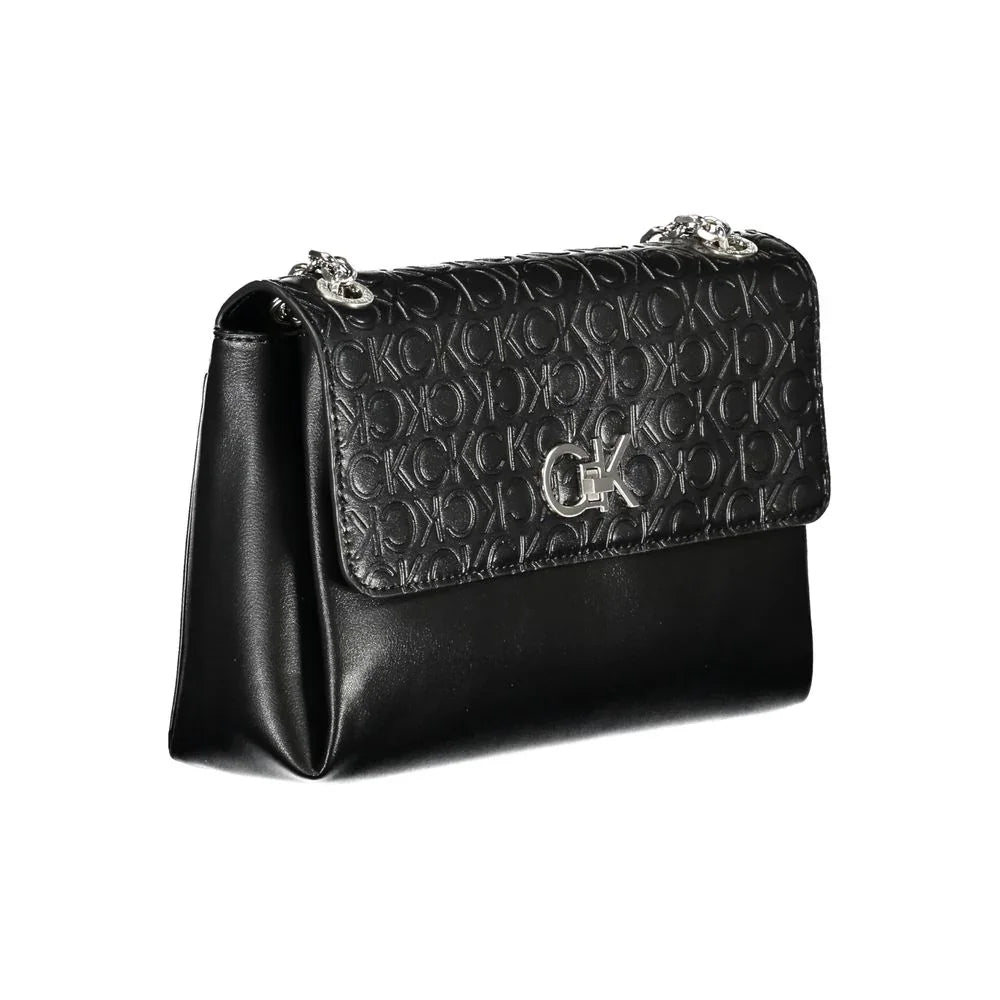 Calvin Klein Nero Polyester Women Handbag