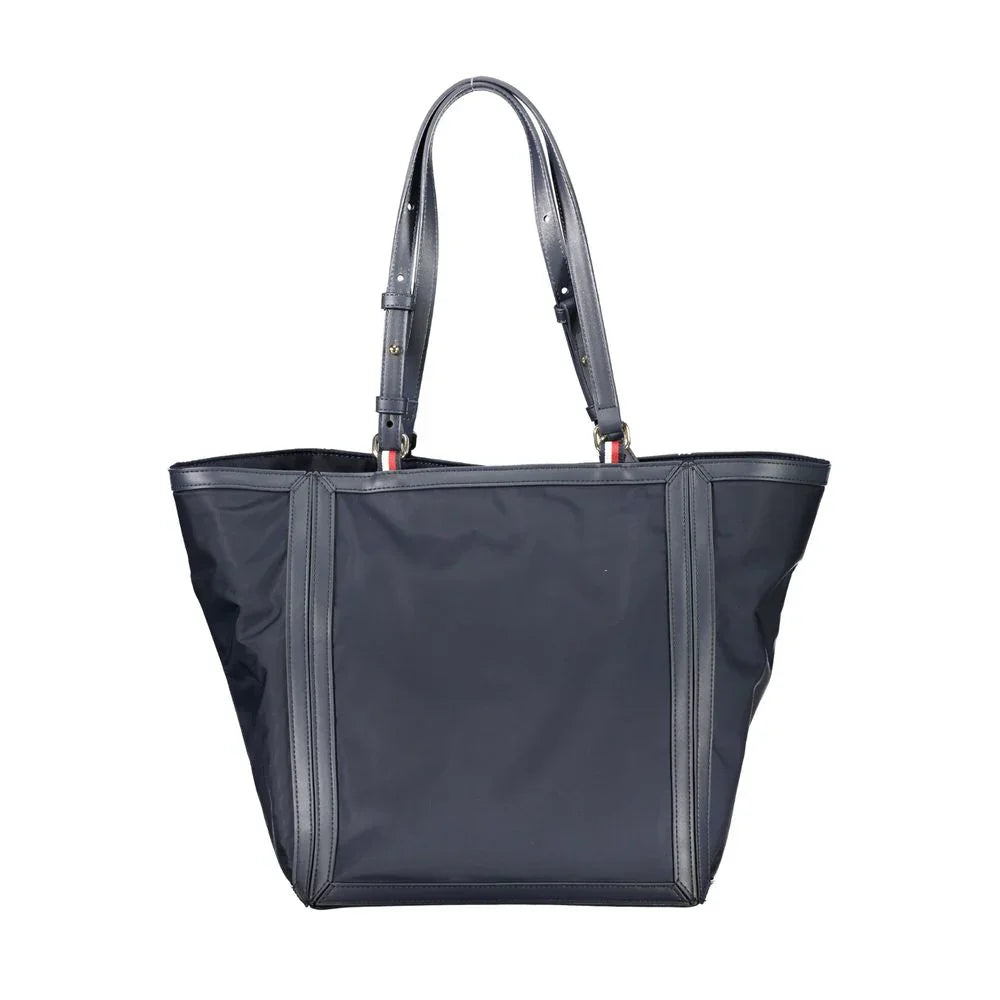 Tommy Hilfiger Blue Polyester Women Handbag