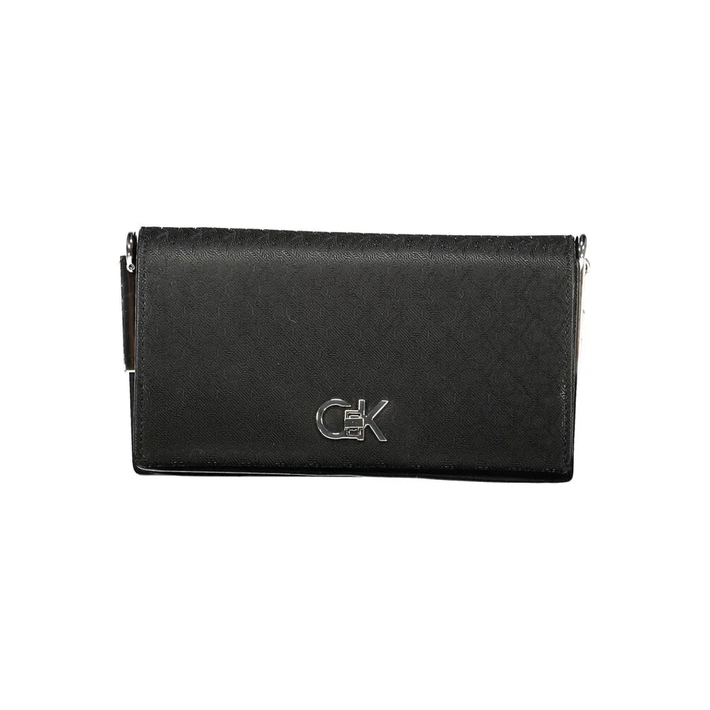 Calvin Klein Black Polyester Women Handbag