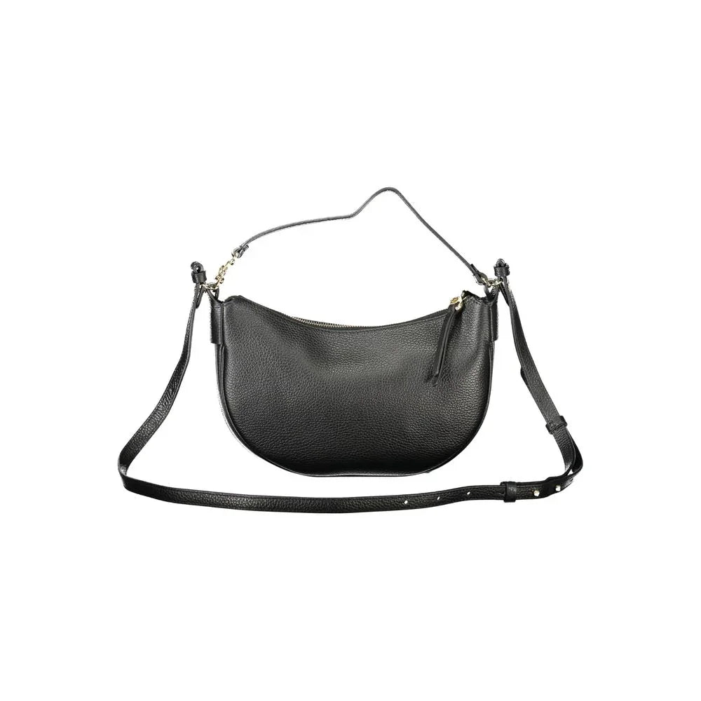 Coccinelle Black Leather Women Shoulder Bag