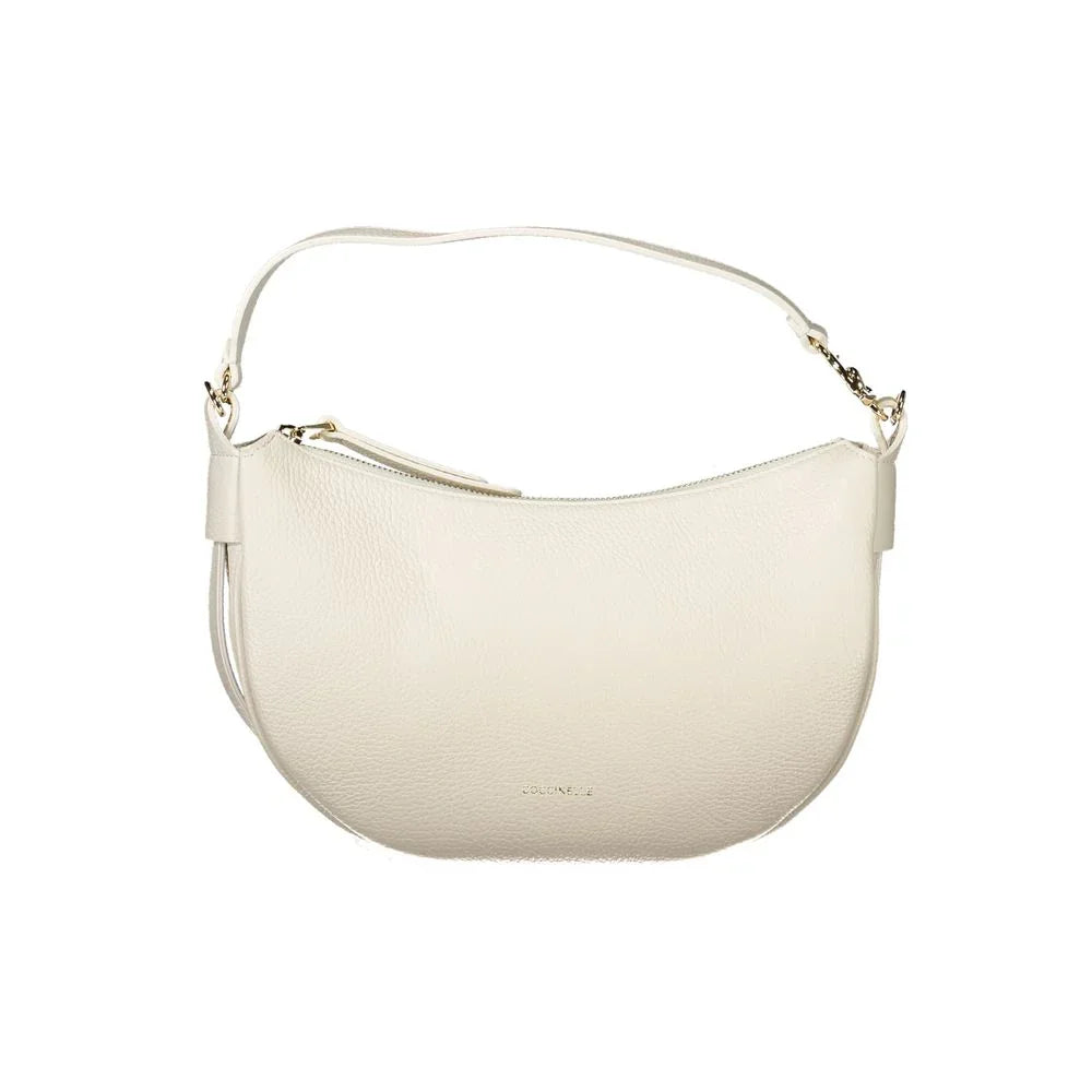 Coccinelle Bianco Leather Women Handbag