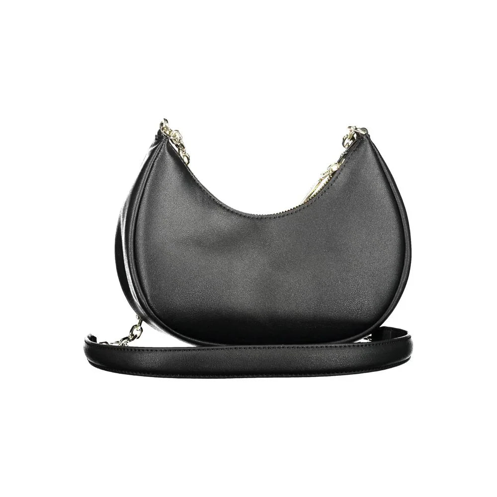 Calvin Klein Black Polyester Women Shoulder Bag