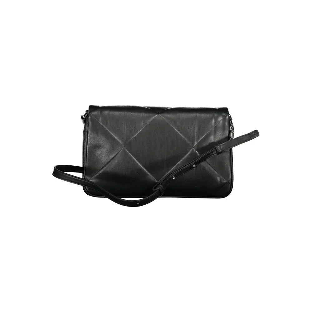 Calvin Klein Black Polyester Women Shoulder Bag