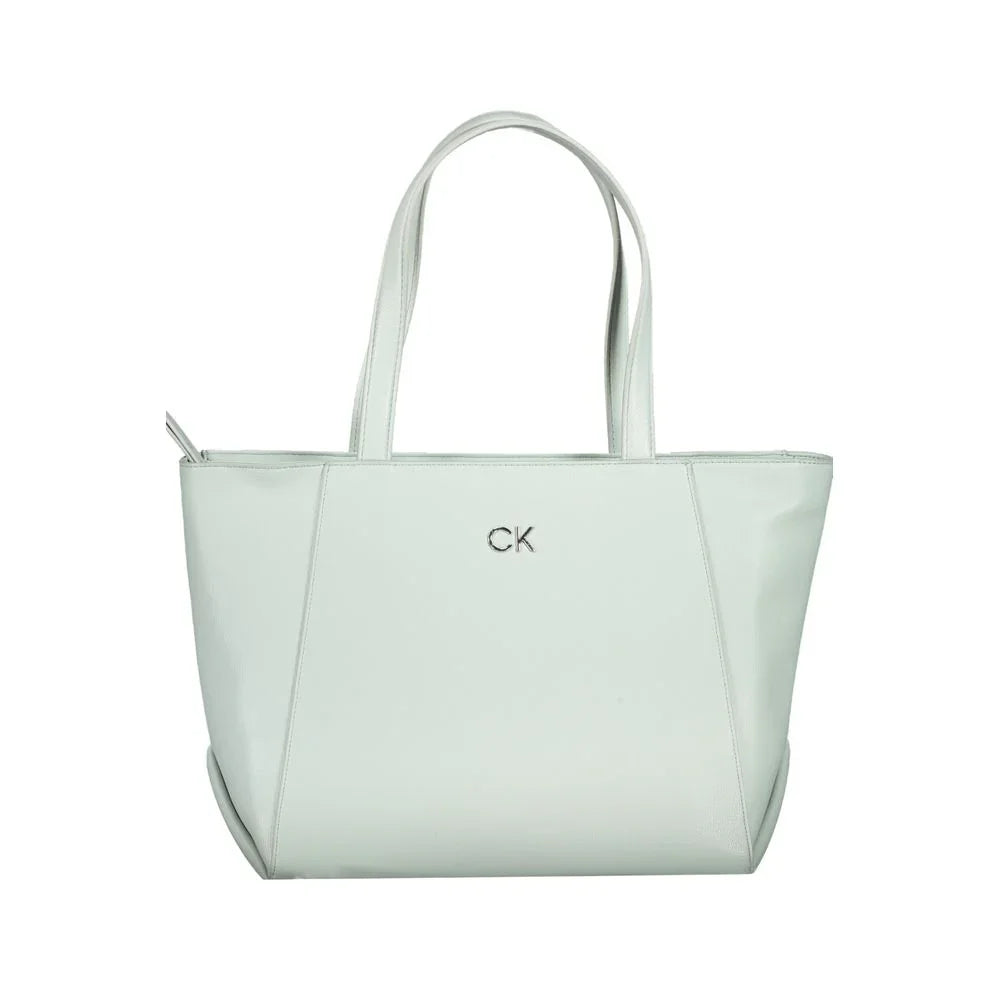 Calvin Klein Azzurro Polyurethane Women Handbag