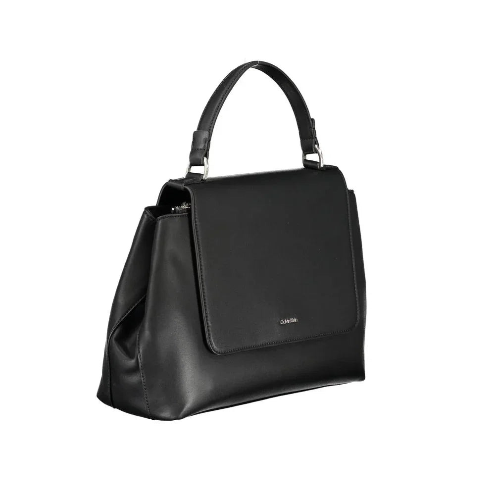 Calvin Klein Nero Polyester Womens Handbag