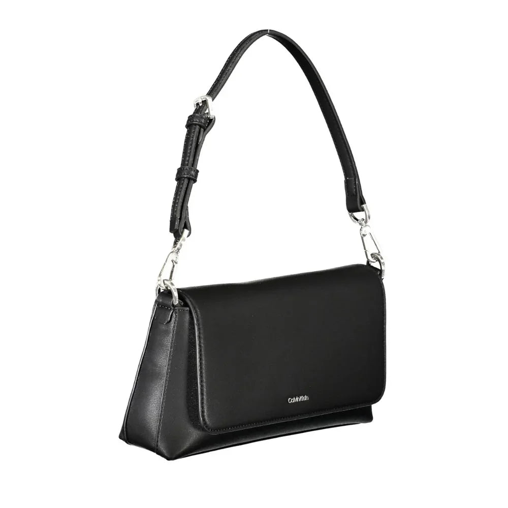 Calvin Klein Black Polyester Women Handbag