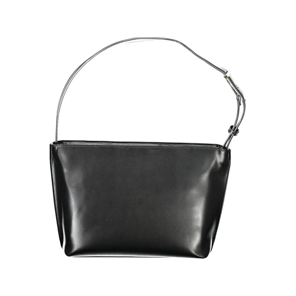 Calvin Klein Black Polyester Women Shoulder Bag