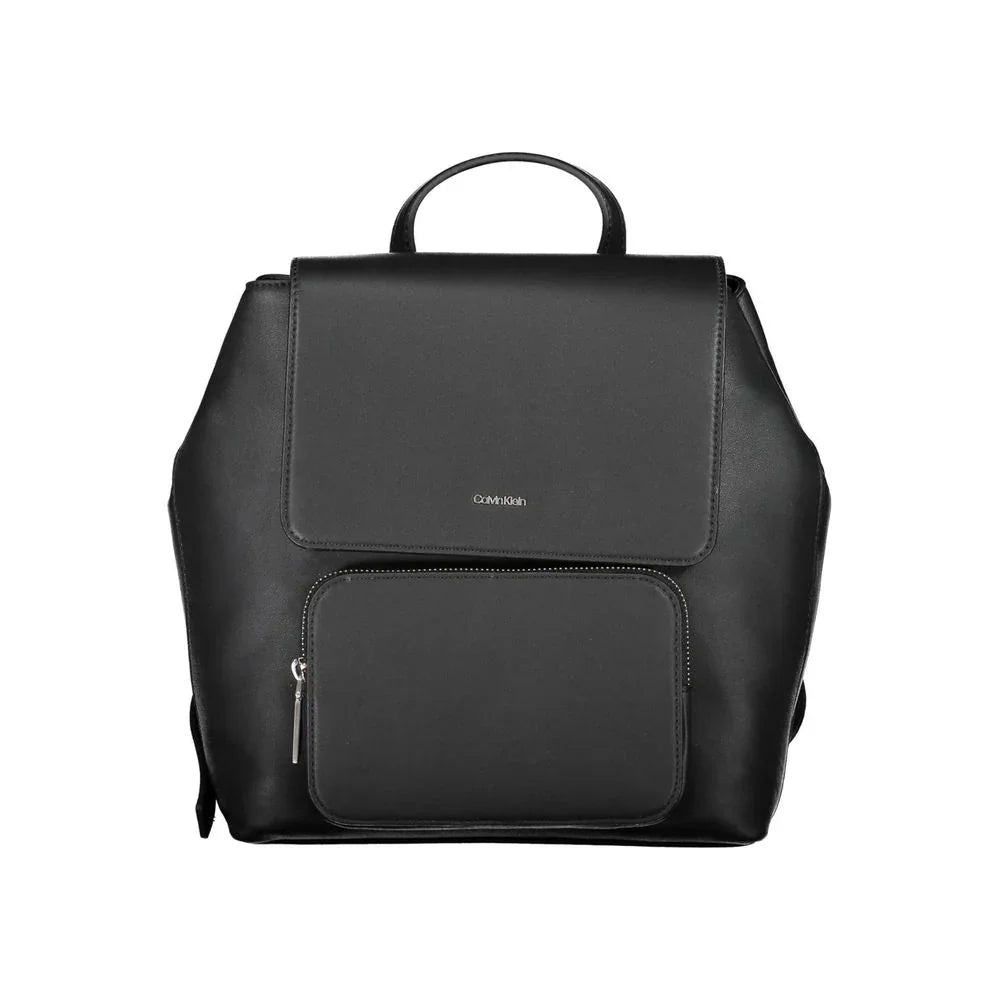 Calvin Klein Nero Polyester Women Backpack