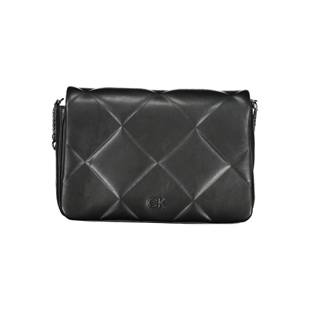 Calvin Klein Black Polyester Women's Shoulder Bag