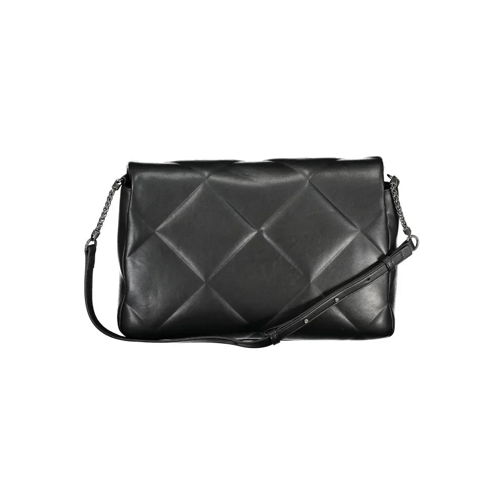 Calvin Klein Black Polyester Women's Shoulder Bag