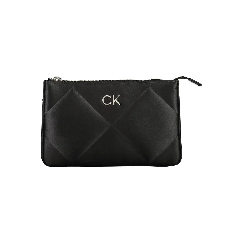 Calvin Klein Black Polyester Women Shoulder Bag