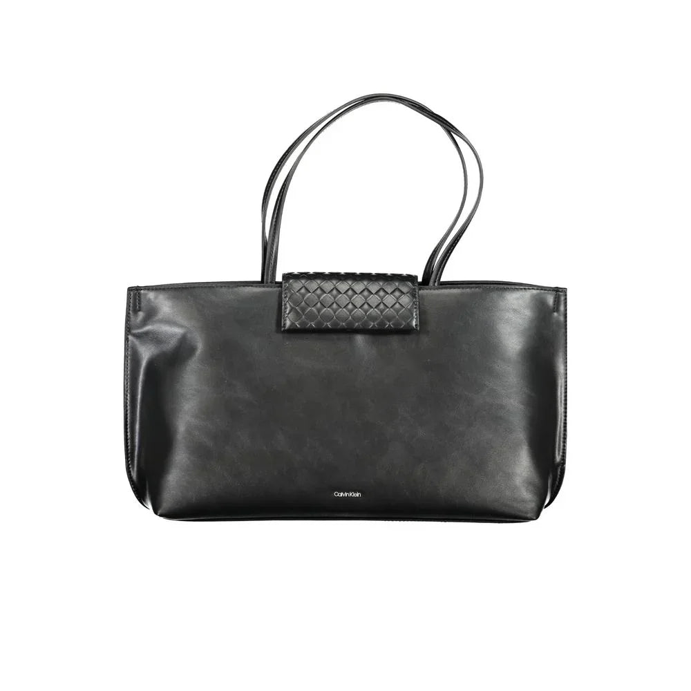 Calvin Klein Black Polyester Women Handbag