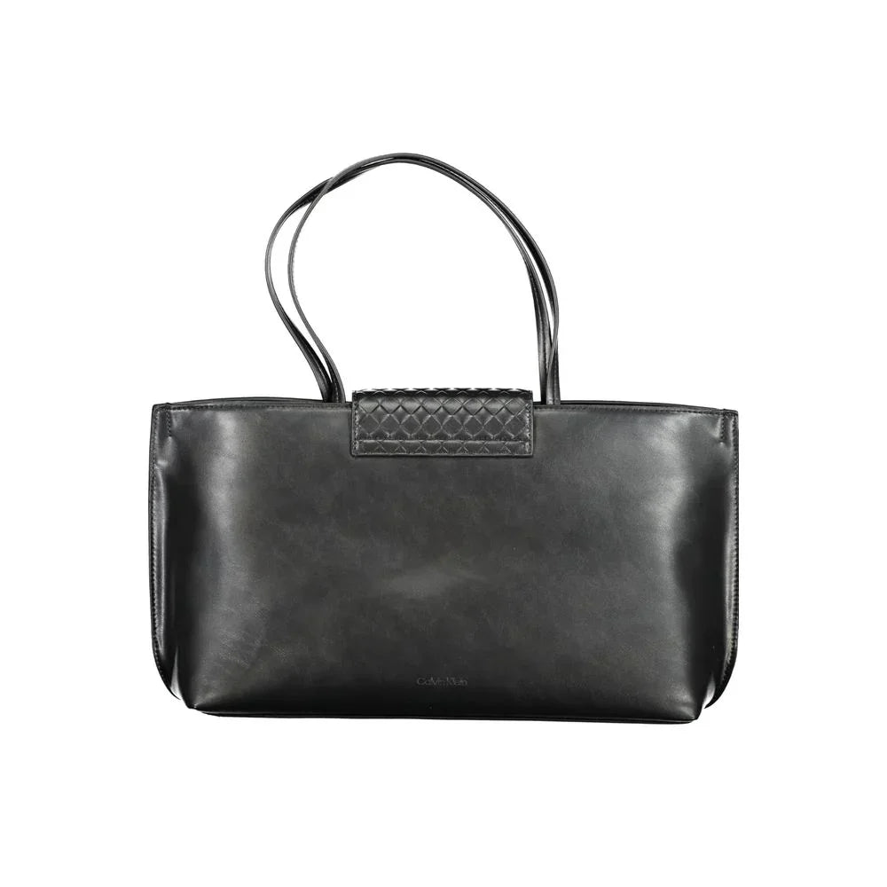 Calvin Klein Black Polyester Women Handbag