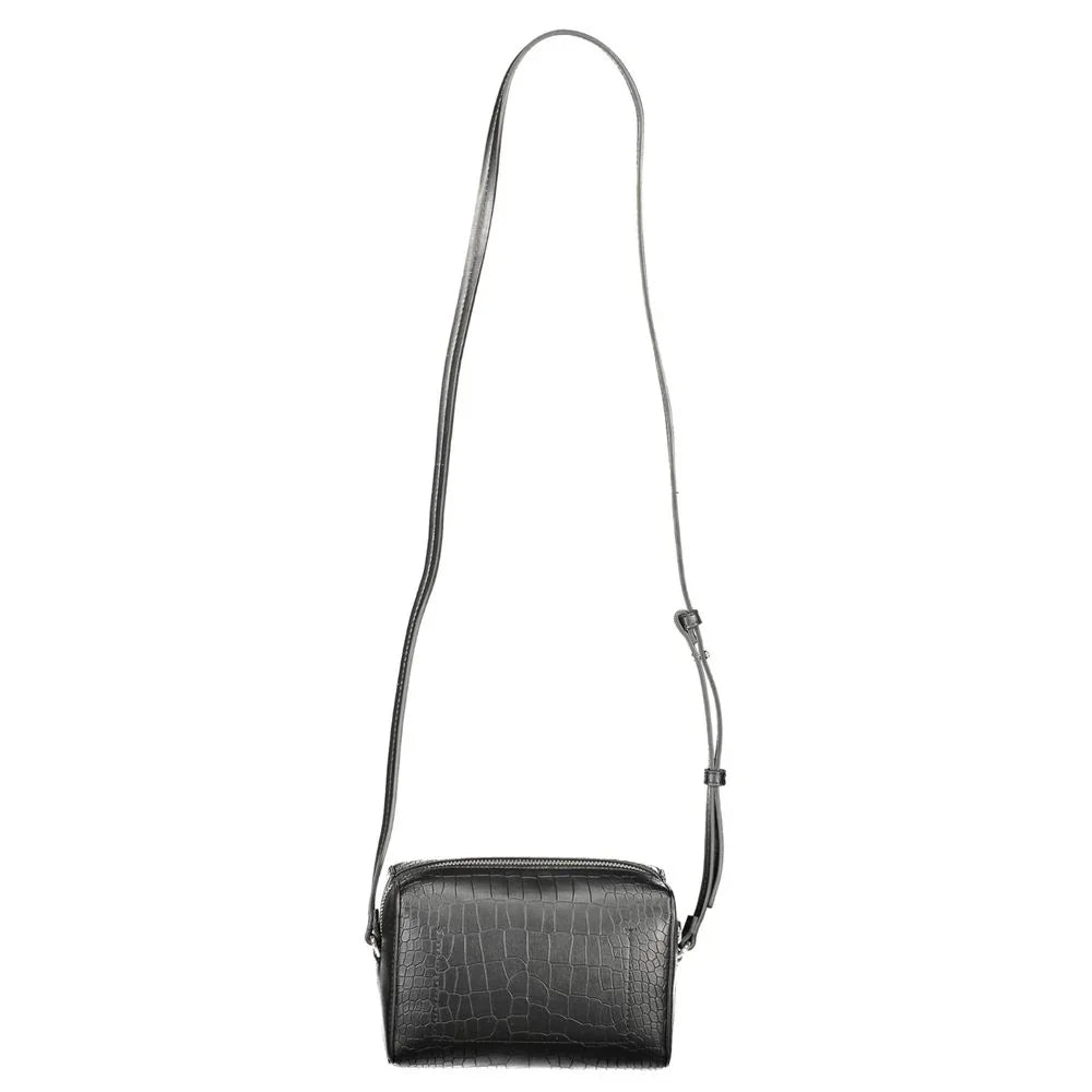 Calvin Klein Black Polyester Women Shoulder Bag