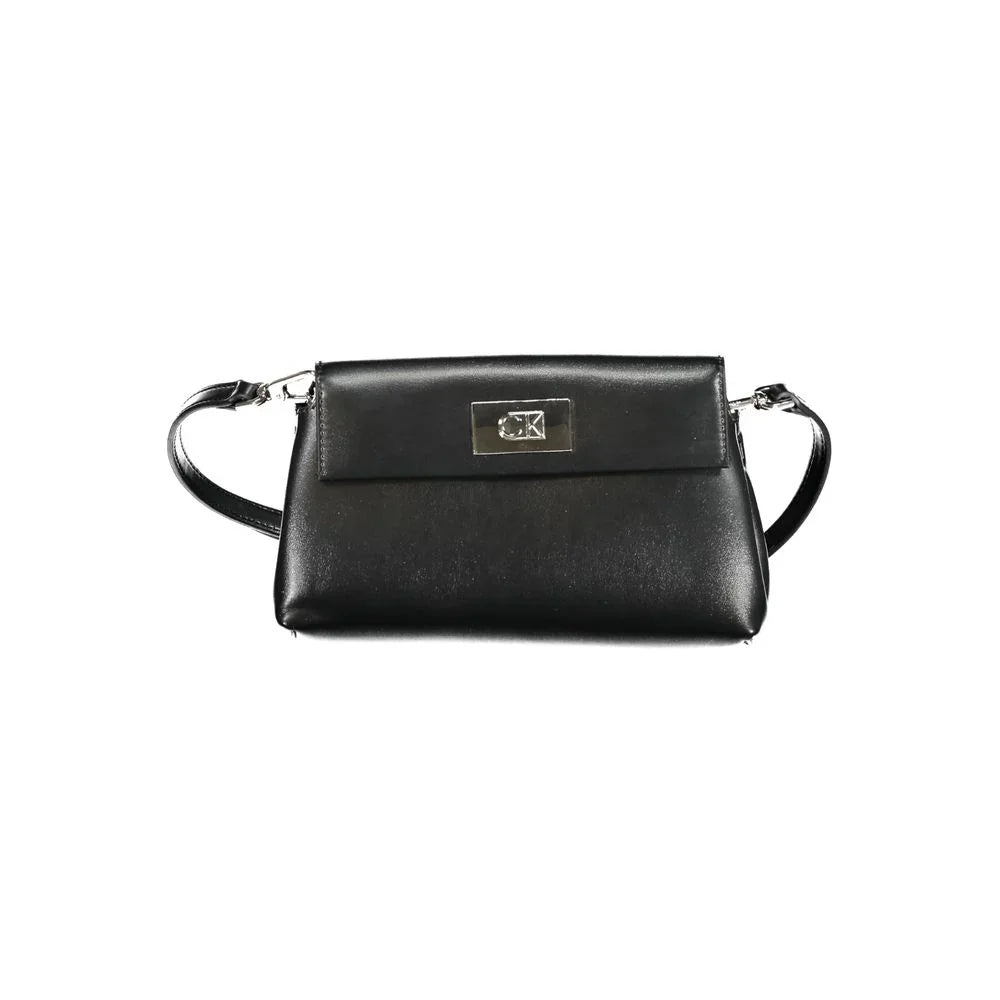Calvin Klein Black Polyester Women Handbag