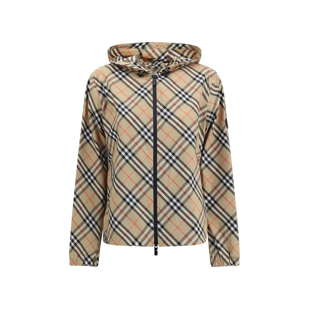 Burberry beige Polyester-Shelljacke