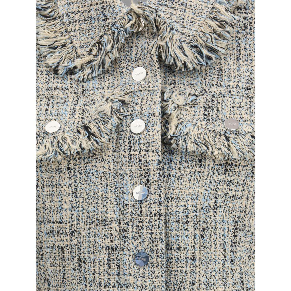 Ganni Multicolor Cotton Coat