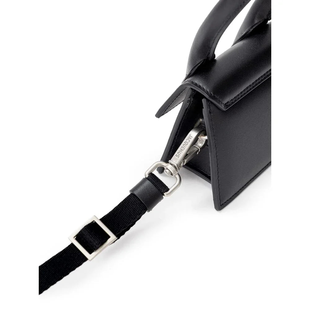 Jacquemus Black Leather Handbag