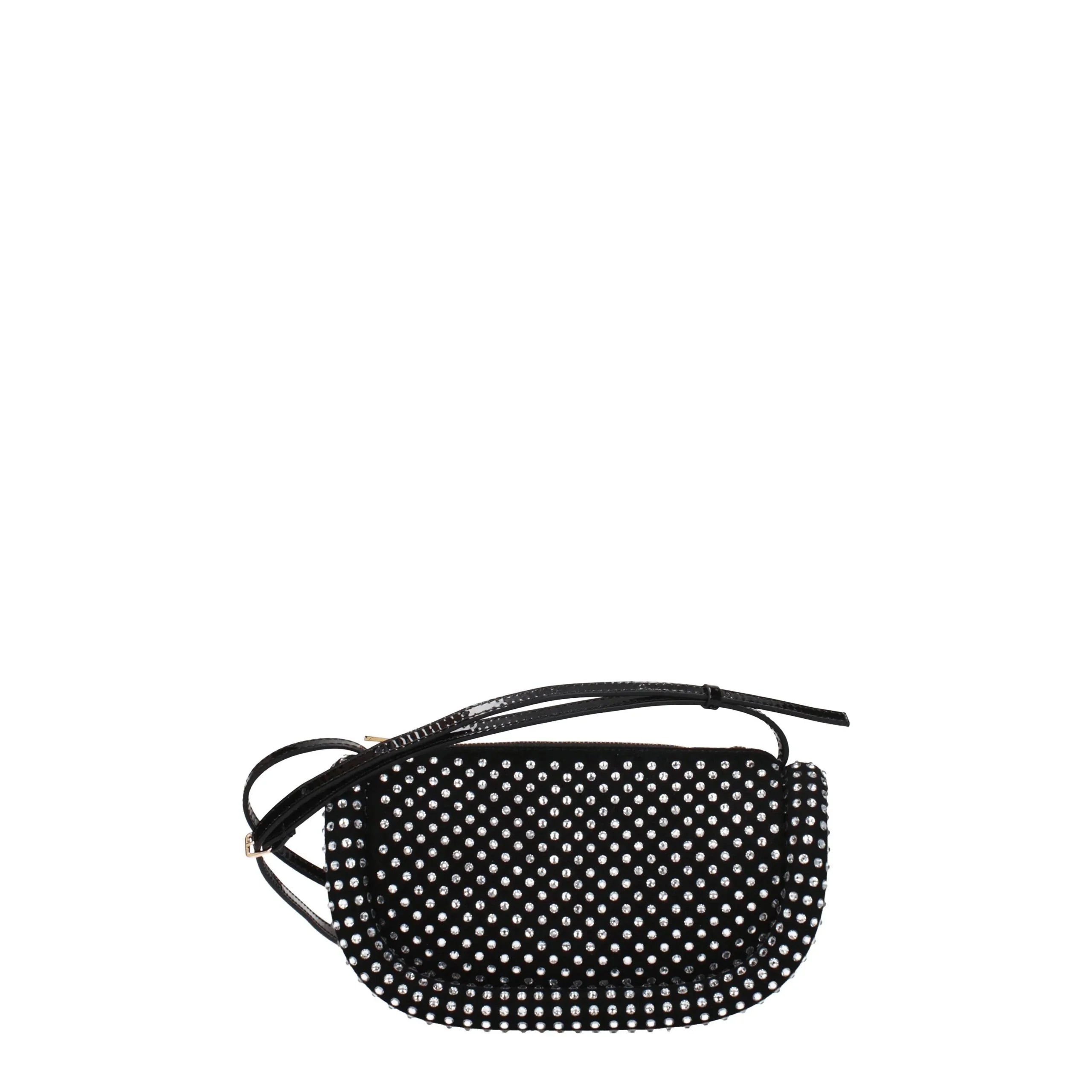 Jw Anderson Black Leather Crossbody Bag