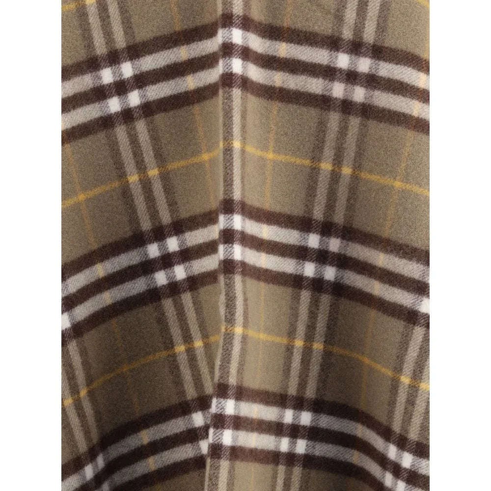 Burberry brauner Wollmantel