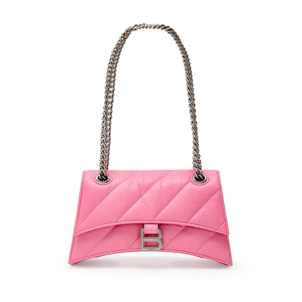 Balenciaga Pink Leather Shoulder Bag