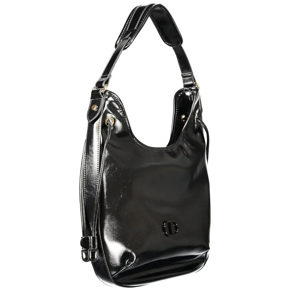 Twinset Black Polyethylene Women Hobo Bag