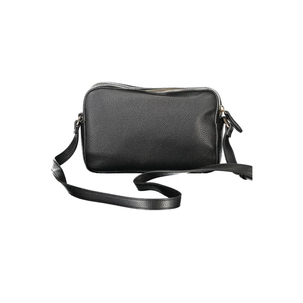 Twinset Black Polyurethane Women's Camera Bag