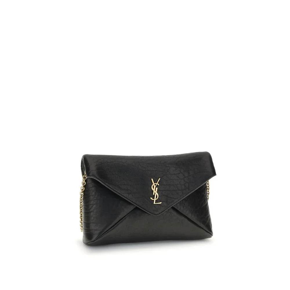 Saint Laurent Cassandre chain Clutch Bag