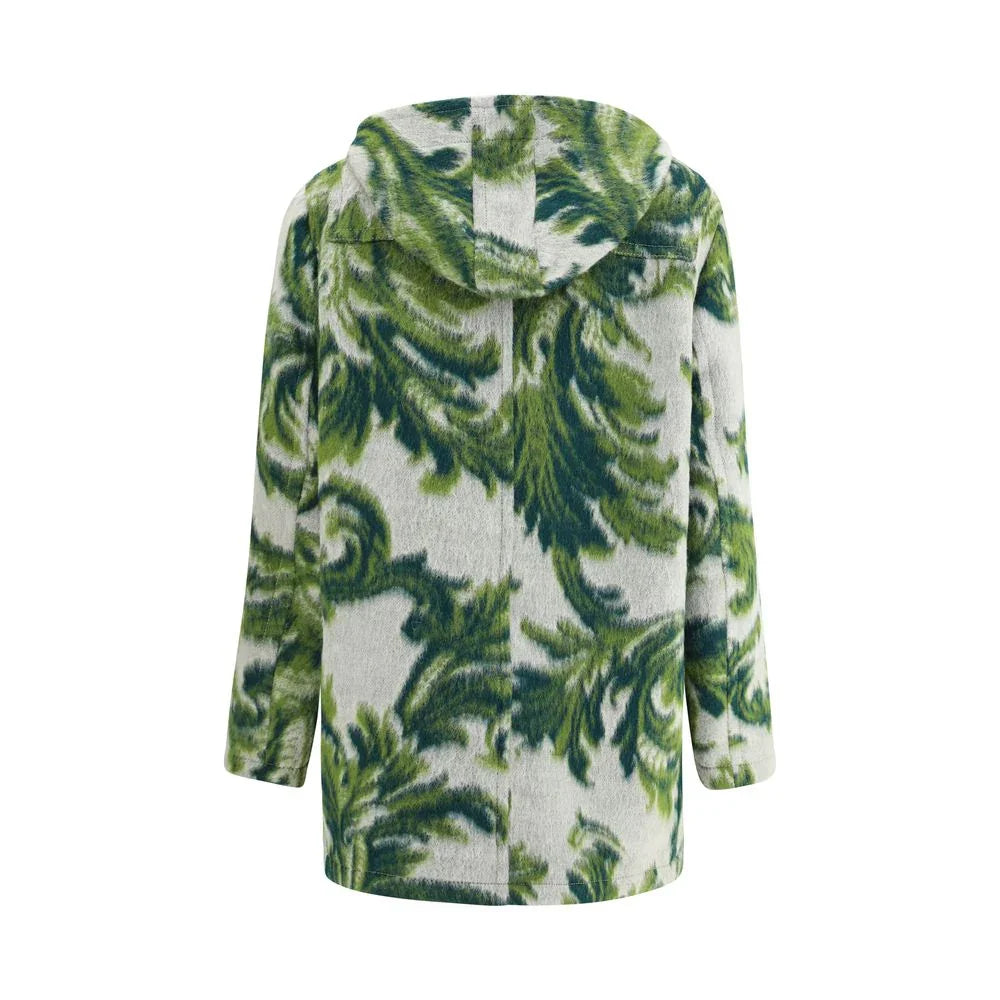 Etro Zweifarbiger Wollmantel