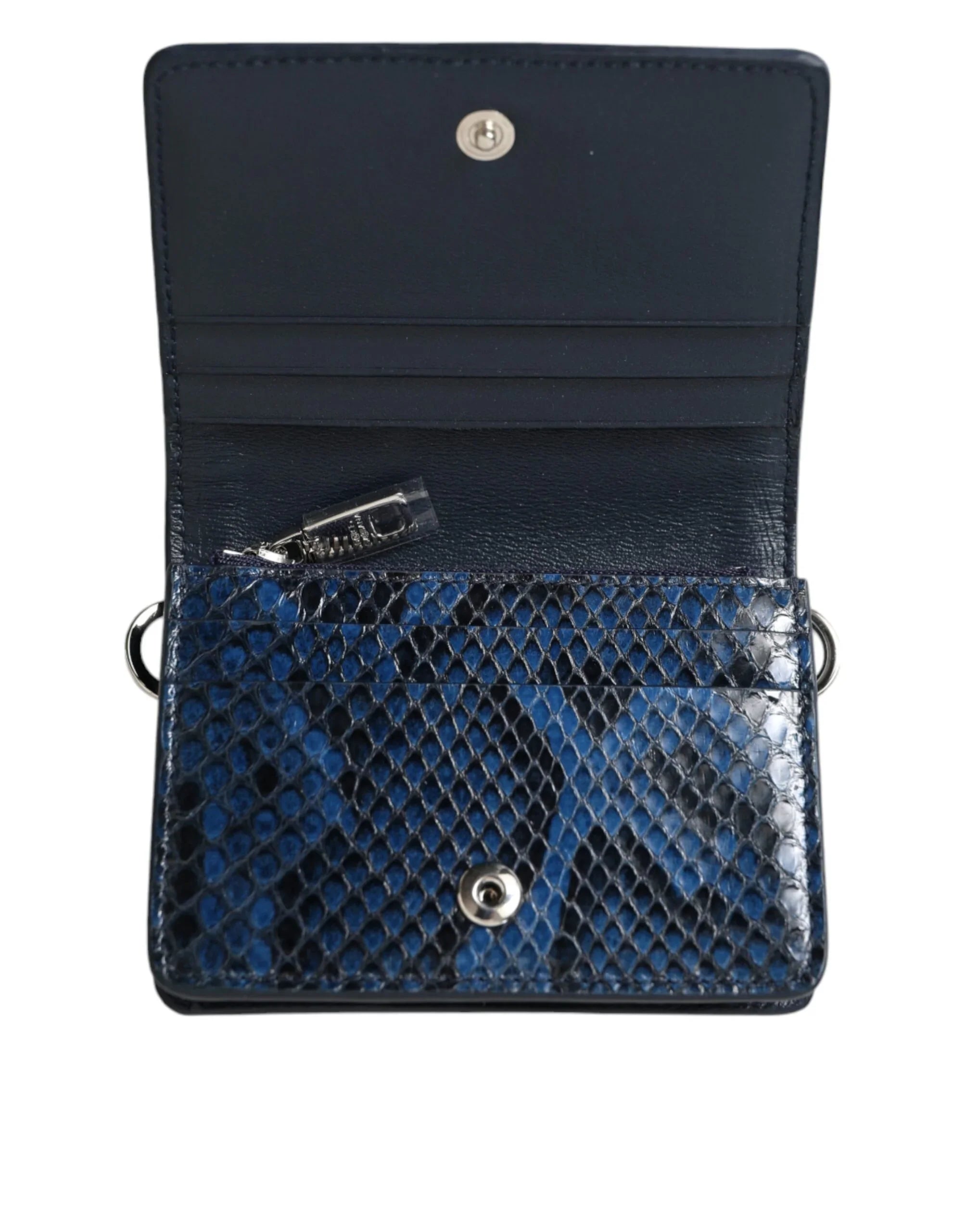 Dolce &amp; Gabbana Mini-Schultertasche/Umhängetasche aus beigefarbenem Raffialeder mit blauen Lederdetails