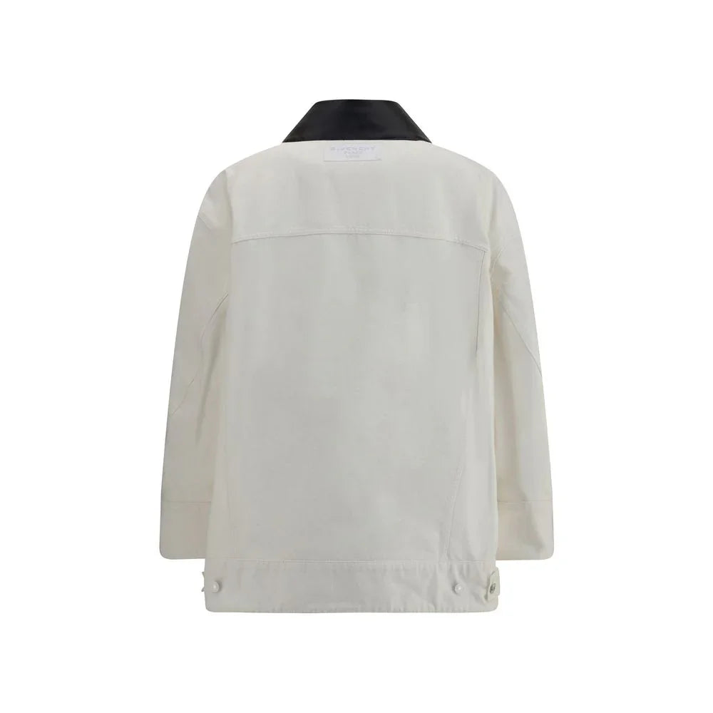 Givenchy White Cotton Denim Jacket