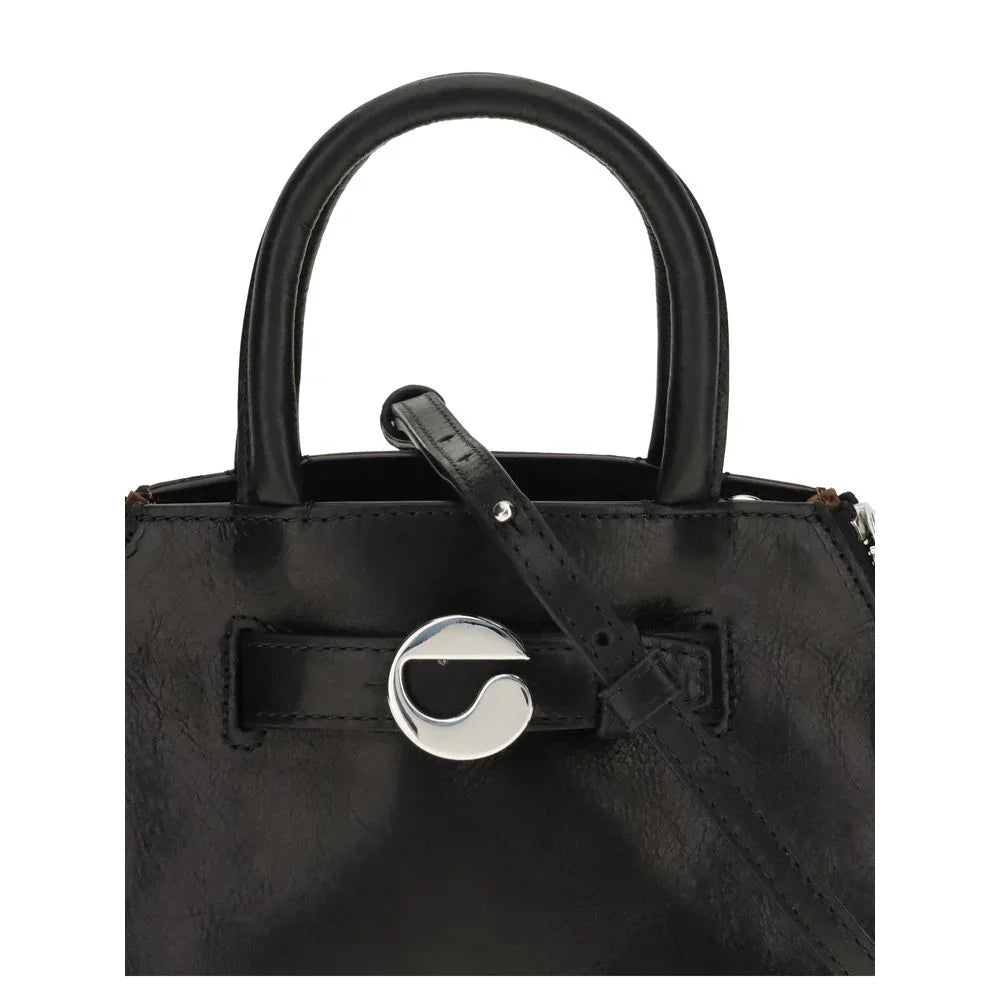 Coperni Black Calf Leather Bos Taurus Shoulder Bag