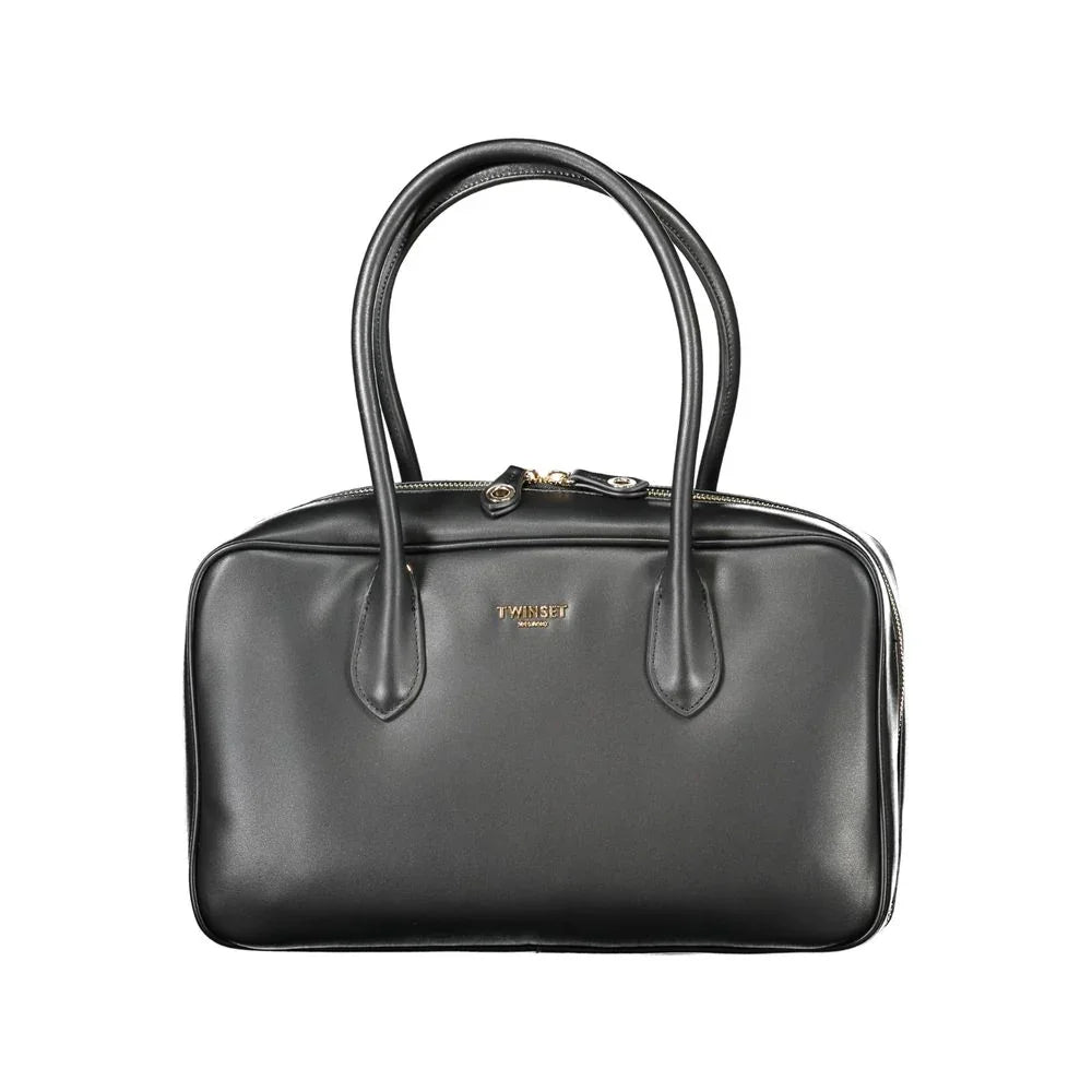 Twinset Black Polyethylene Women Handbag