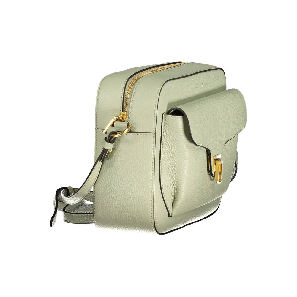 Coccinelle Verde Pelle Women Shoulder Bag