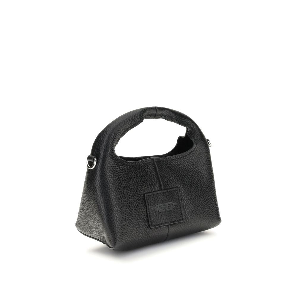Marc Jacobs Black Calf Leather Bos Taurus Shoulder Bag