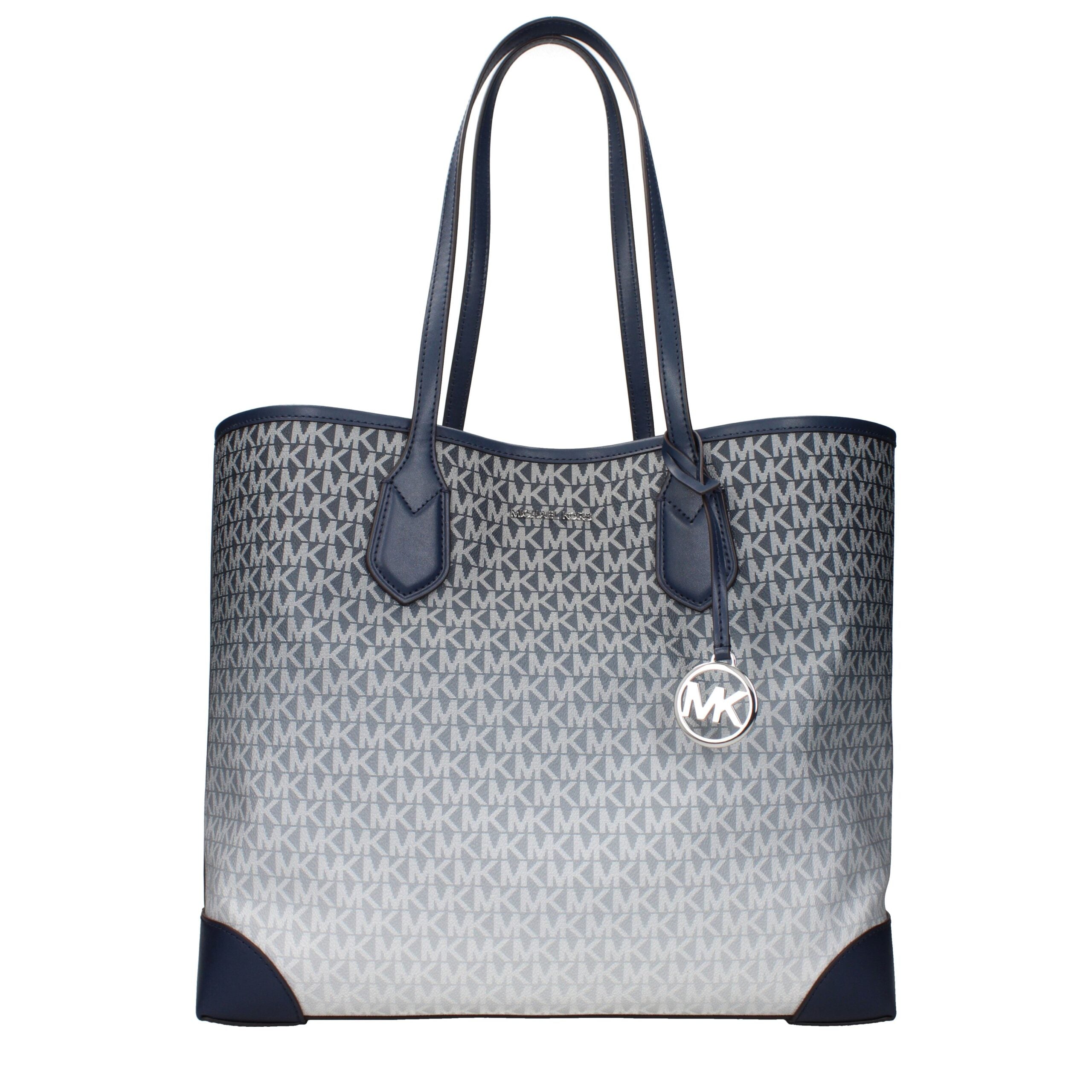 Michael Kors Blue Fabric Shoulder Bag