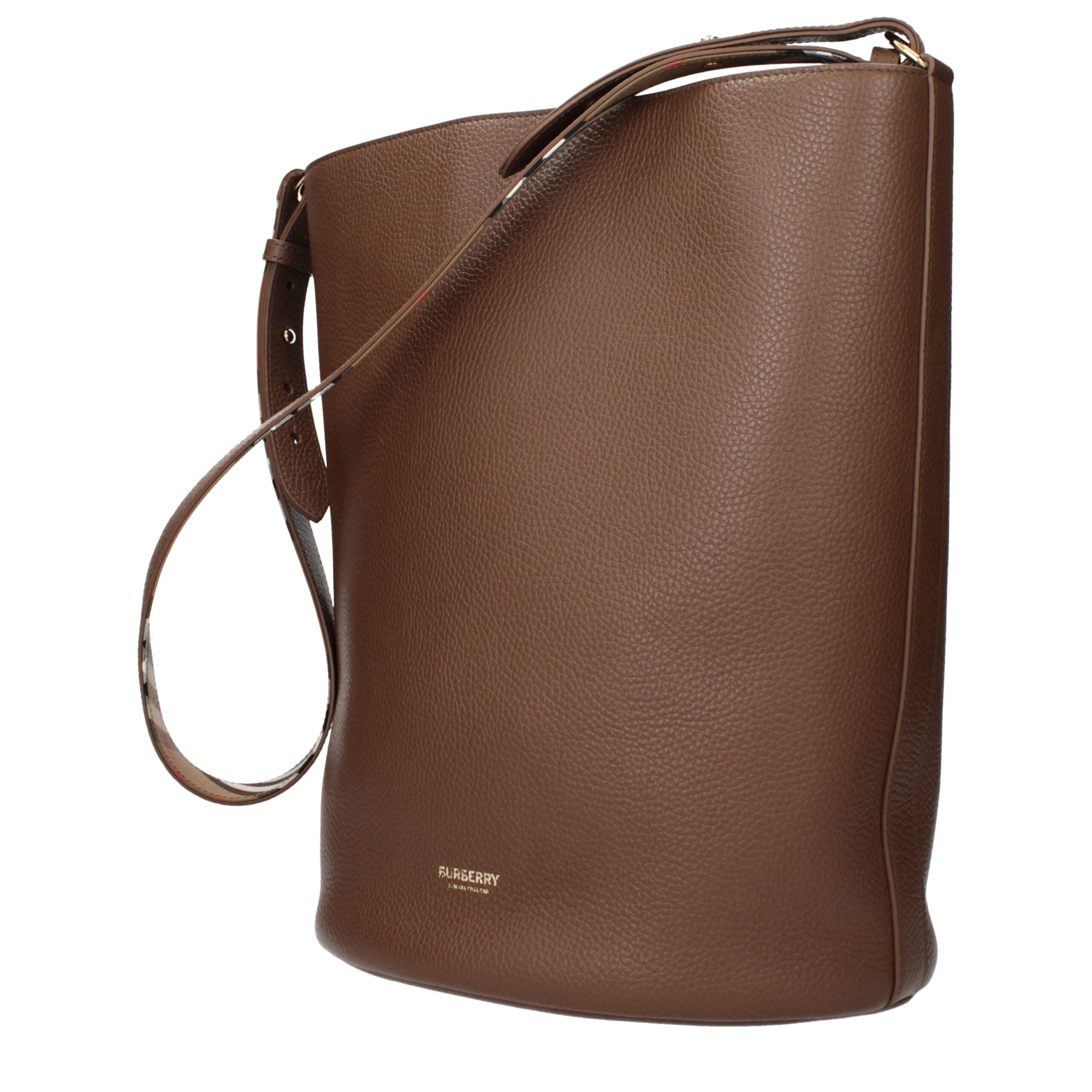 Burberry Brown Leather Handbag