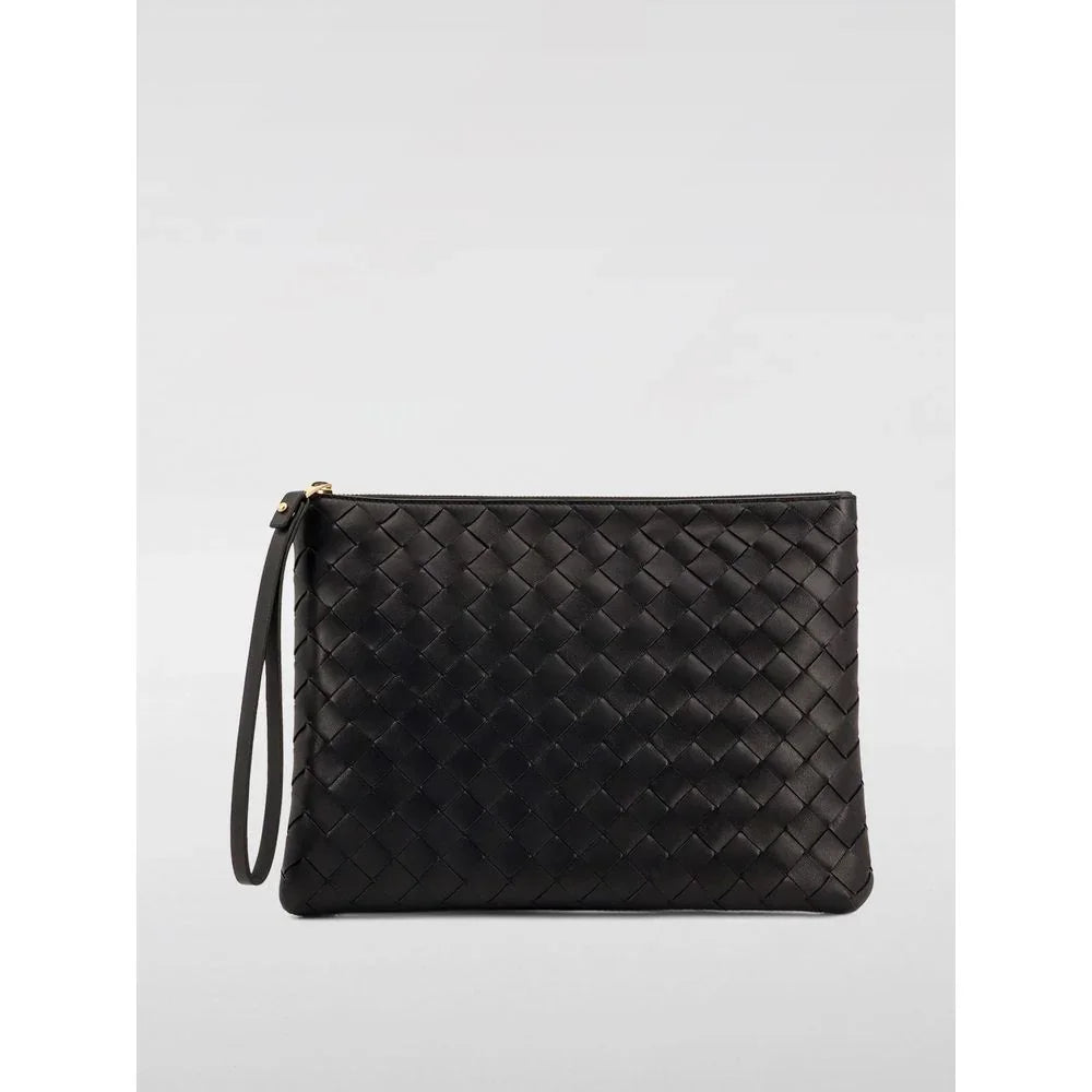 Bottega Veneta Black Leather Handbag