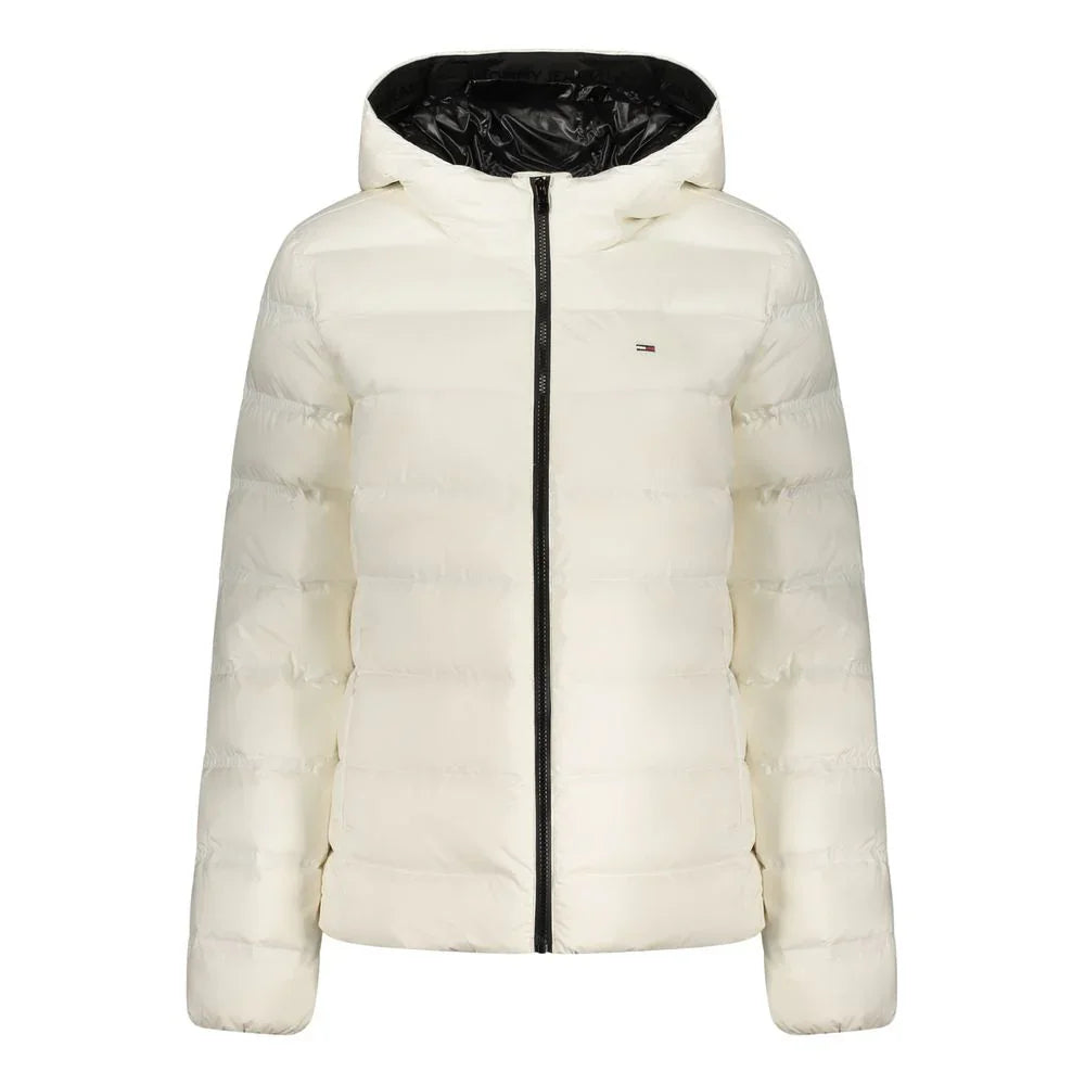 Tommy Hilfiger White Polyester Women's Jacket