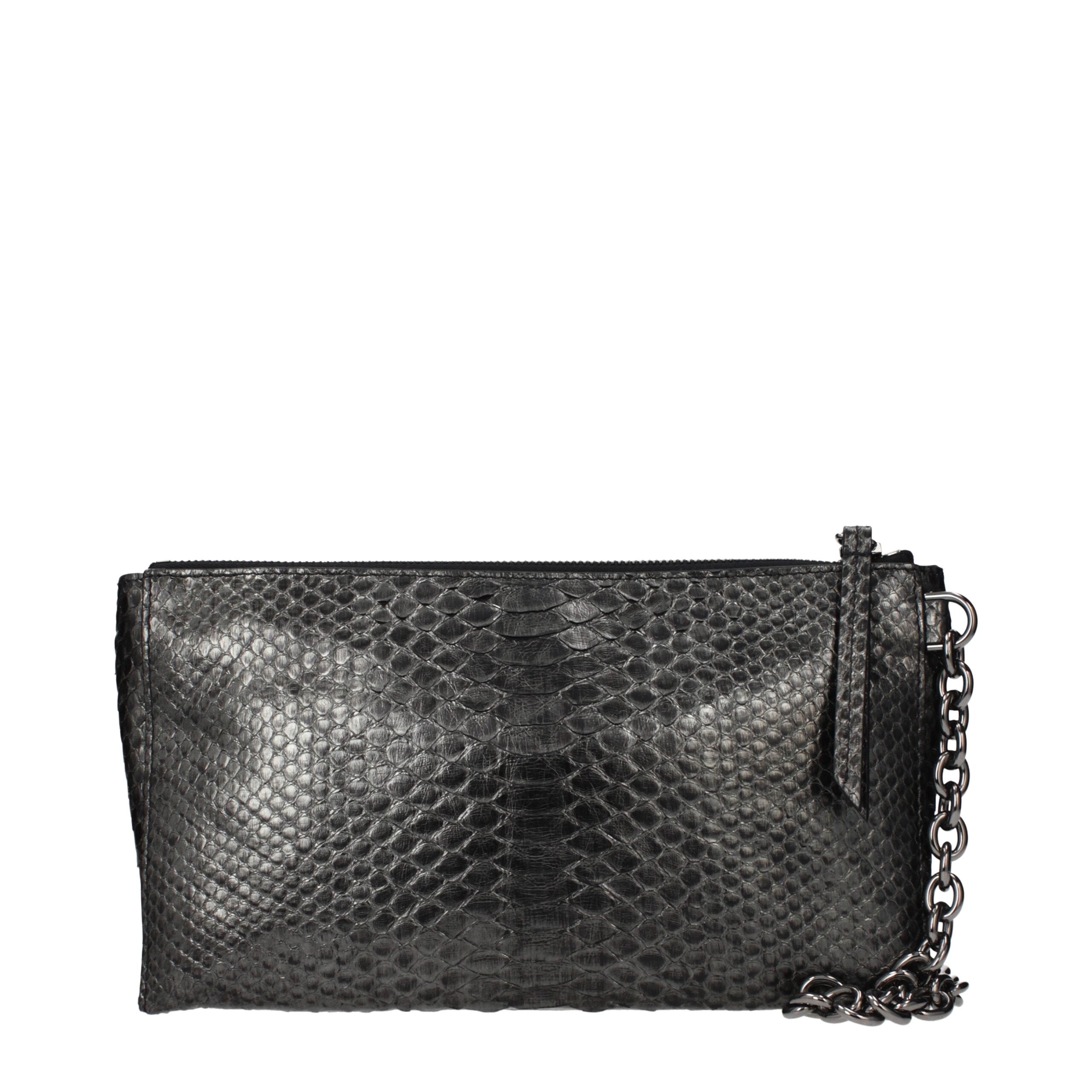 Tom Ford Gray Skin Handbag